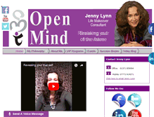 Tablet Screenshot of openmindtherapy.co.uk